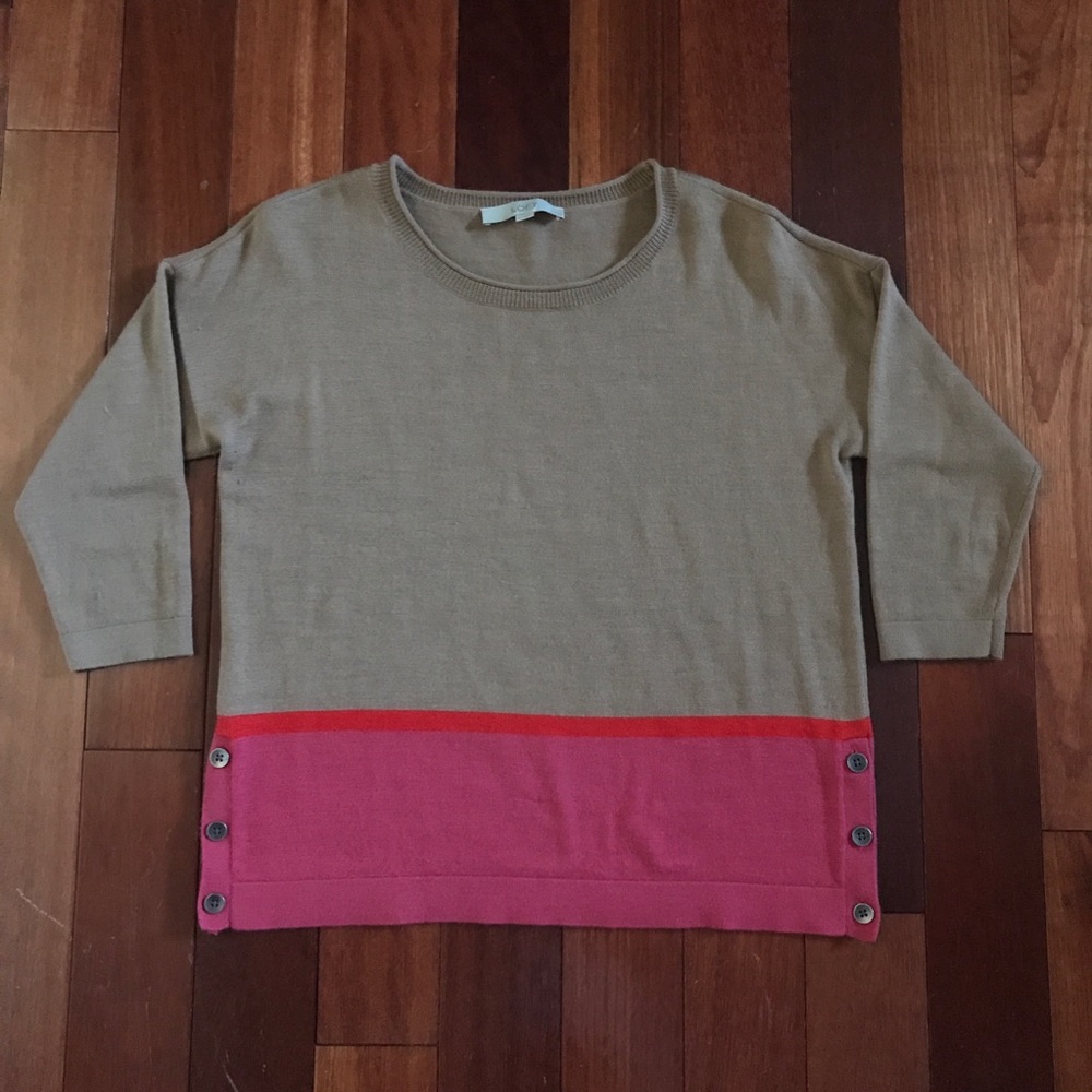 LOFT 3/4 Sweater - size Petite Large